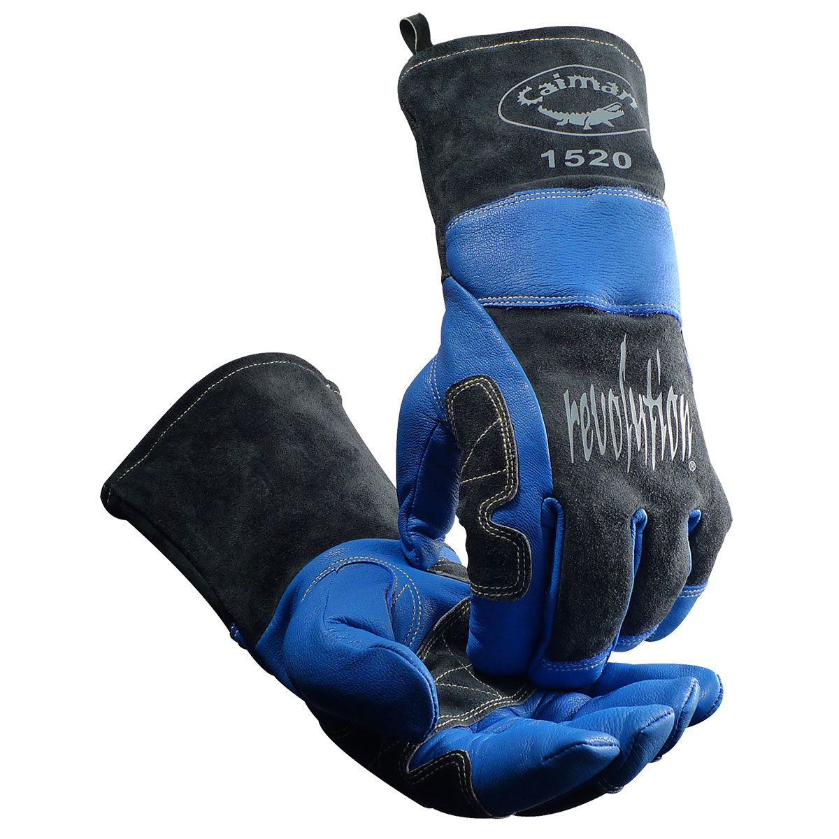Caiman Premium Goat Grain MIG-Stick Welding Glove with Wool Lining