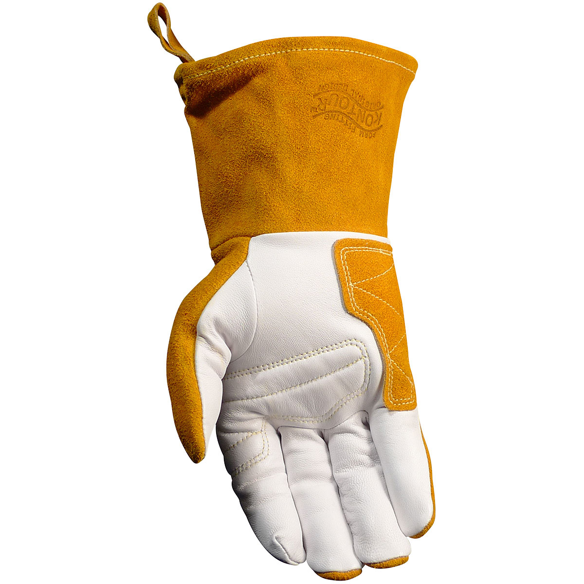 Caiman Goat Grain TIG-Multi-Task Welding Glove with Split Cowhide Back and Aramid Cut Lining - Image 3