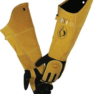 Caiman Kontour 21 Inch Deerskin MIG-Stick Welding Glove
