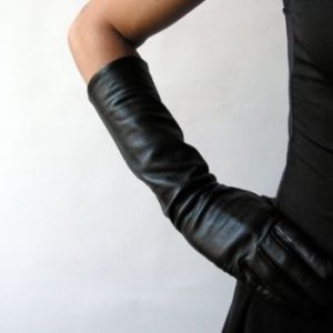 Portolano Ladies Silk Lined Italian Leather Gloves