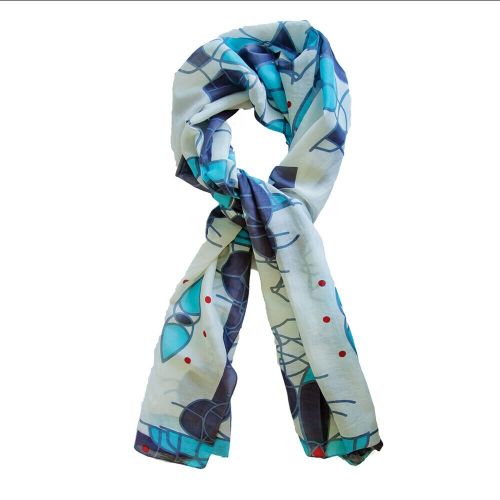TULI Designer Scarve - Aqua