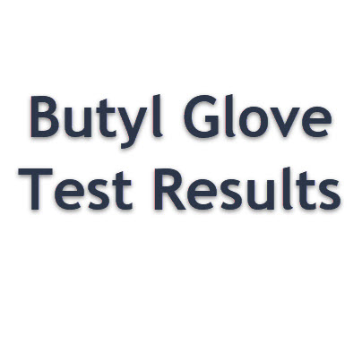 Butyl Glove Test Results
