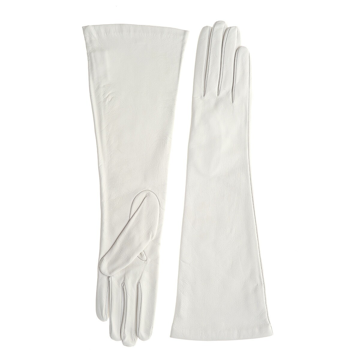 Portolano Ladies Silk Lined Italian Leather Gloves - Image 4