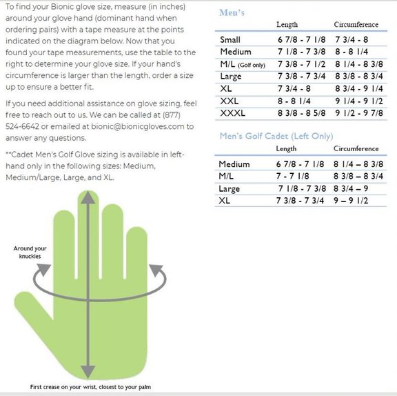 Men's Bionic ReliefGrip Golf Glove - Image 5