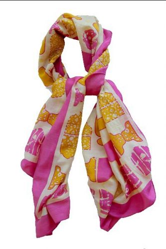 TULI Designer Scarve - Pink - Image 1