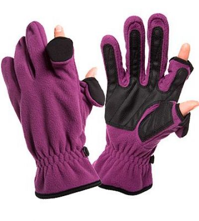 Freehands Fleece Finger Cap Gloves - Image 6