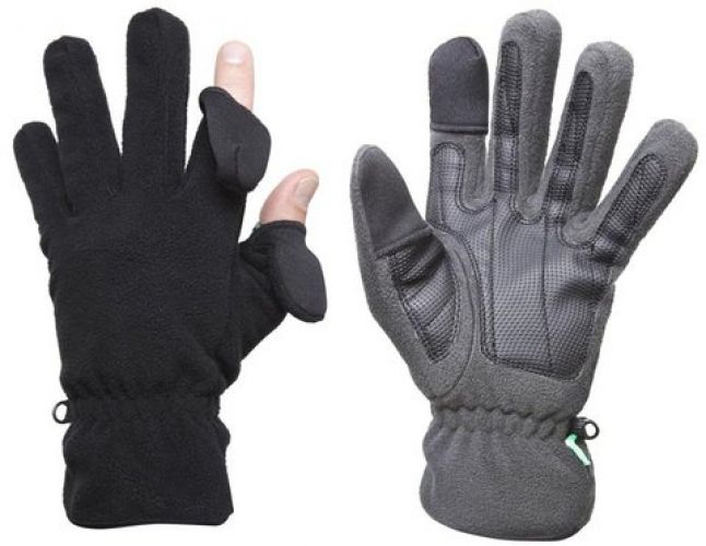 Freehands Fleece Finger Cap Gloves - Image 4