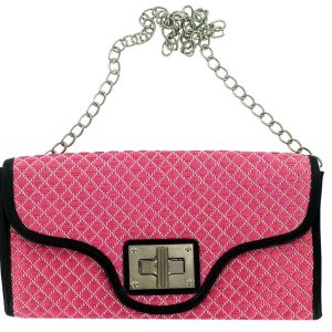Straw Studios Patterned Clutch